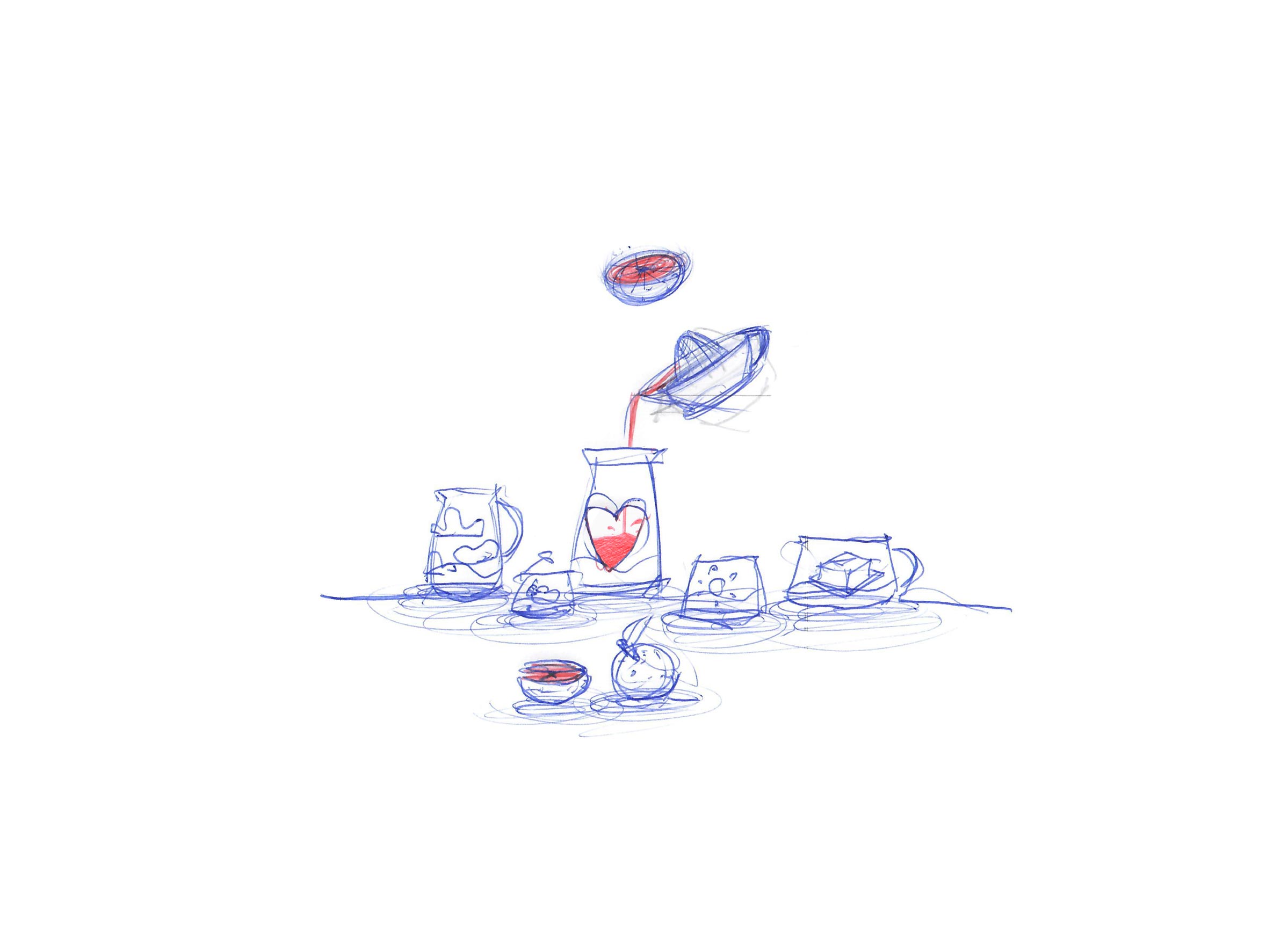 mulino bianco set colazione