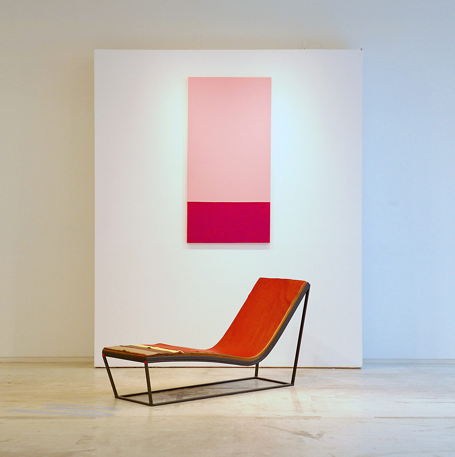 lineapelle chaise longue millefoglie